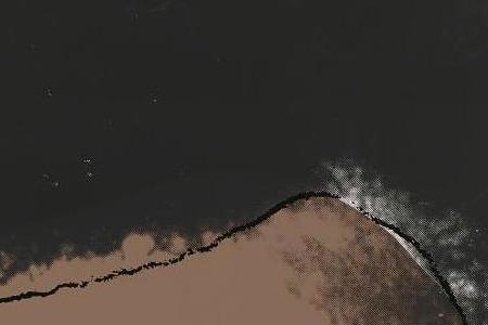 Фрагмент MUHAMMAD ALI на желтом фоне