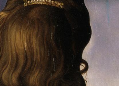 Фрагмент My Wife, Nude, Contemplating her own Flesh Becoming Stairs