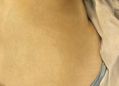 Фрагмент My Wife, Nude, Contemplating her own Flesh Becoming Stairs