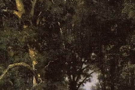 Фрагмент На покосе в дубовой роще.1874.