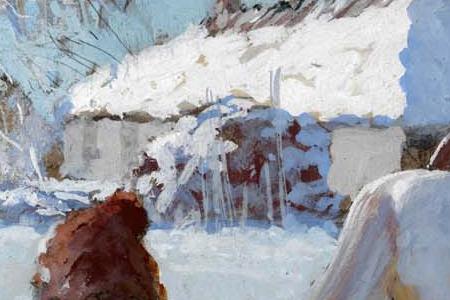 Фрагмент На санях