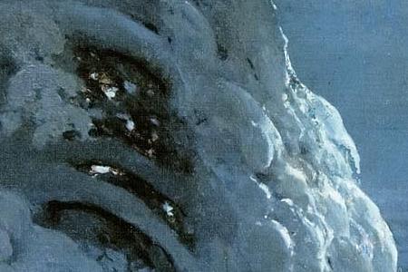 Фрагмент «На севере диком…». 1891.