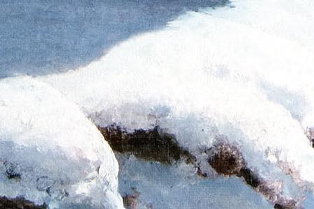 Фрагмент «На севере диком…». 1891.