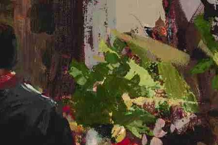 Фрагмент На цветочном базаре