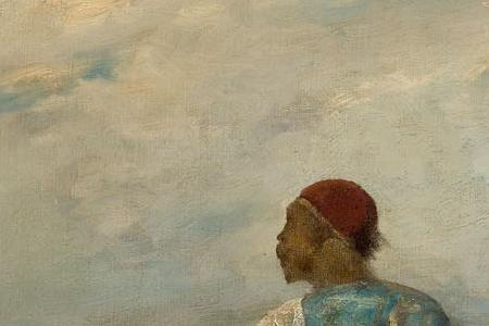 Фрагмент Наездники в походе 2