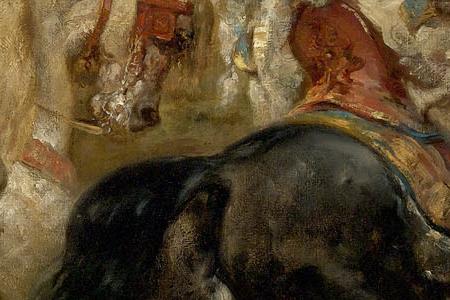 Фрагмент Наездники в походе 2