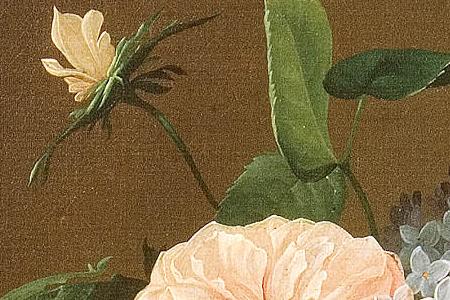 Фрагмент Натюрморт с клубникой.