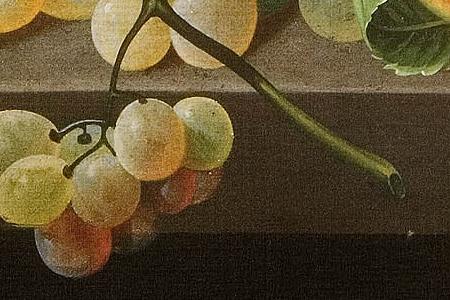 Фрагмент Натюрморт с клубникой.