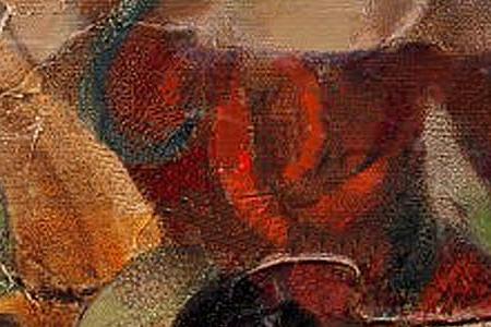 Фрагмент Натюрморт с оливами