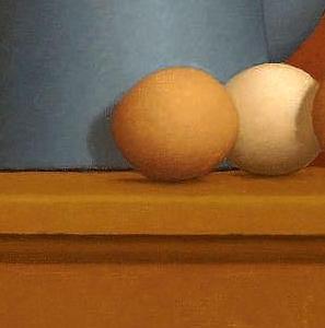 Фрагмент Натюрморт с серым чайником