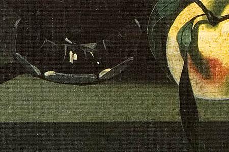 Фрагмент Натюрморт с цветами.