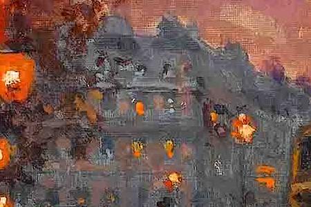 Фрагмент Near the Madeleine, Paris