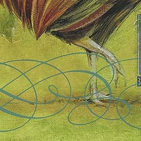 Фрагмент Неополитанский петух