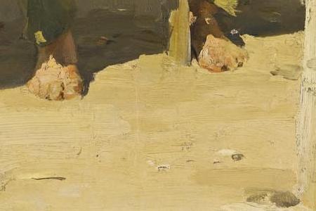 Фрагмент Нищие