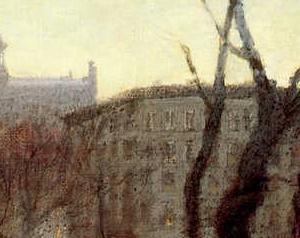 Фрагмент Нью Йорк осений день