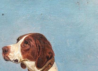 Фрагмент Охотничьи собаки