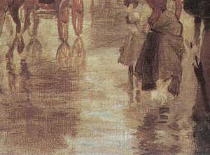 Фрагмент Осенние улицы Нью Йорка