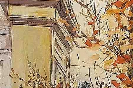 Фрагмент Осенний Париж