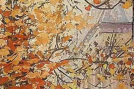 Фрагмент Осенний Париж