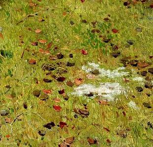 Фрагмент Осенний пейзаж 2