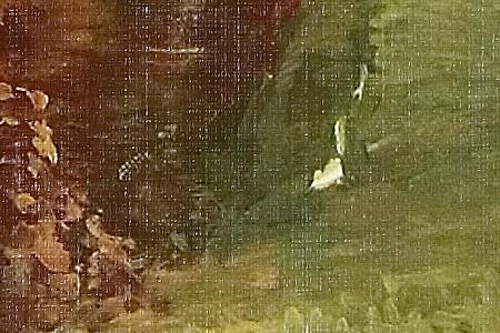 Фрагмент Овраг. 1915.