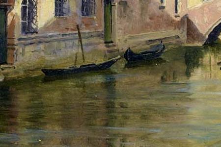 Фрагмент Palazzo Ca d 39 Oro Venice A Venetian backwater