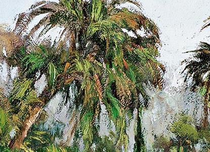 Фрагмент Palm Garden