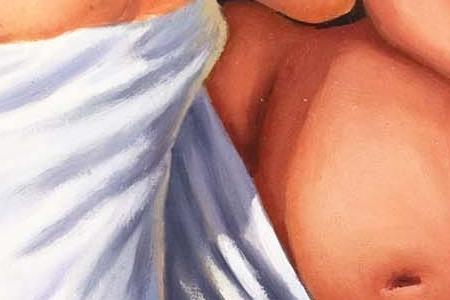 Фрагмент Пара в бане