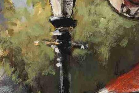 Фрагмент Парижские улочки