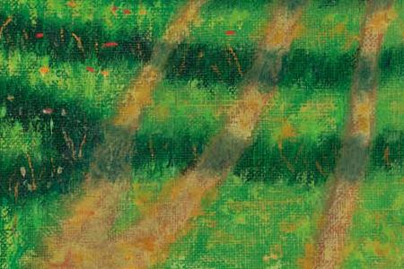 Фрагмент PAYSAGE AVEC ARBRES