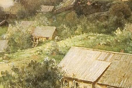 Фрагмент Печерский монастырь.1871.