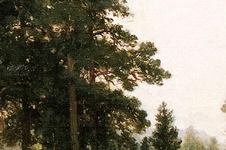 Фрагмент Пески. 1887.