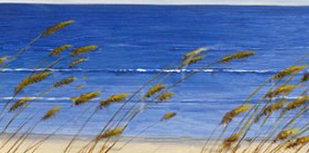 Фрагмент Пейзаж с двумя лодками