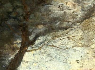 Фрагмент Пейзаж с танцующими