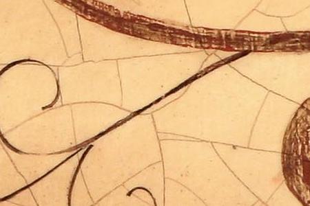 Фрагмент Pincushion Fresco