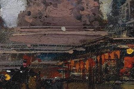 Фрагмент PLACE DE LA REPUBLIQUE AT TWILIGHT