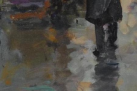 Фрагмент PLACE DE LA REPUBLIQUE, PARIS, EVENING