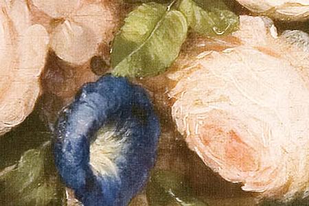 Фрагмент Польша. Цветы в вазе.