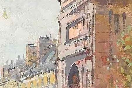 Фрагмент Porte Saint Denis Paris