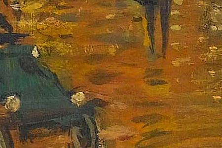 Фрагмент Porte St Denis Paris