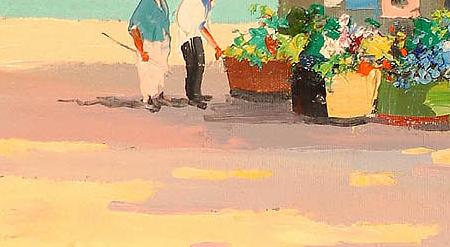 Фрагмент Portofino near Santa Margarita Italian Riveria