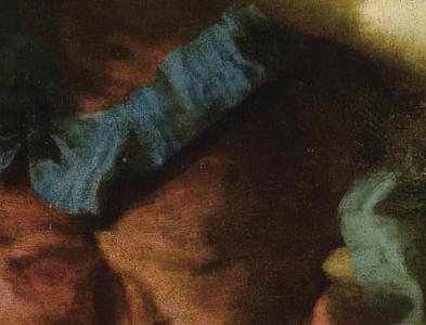 Фрагмент PORTRAIT DE DAME EN DIANE CHASSERESSE