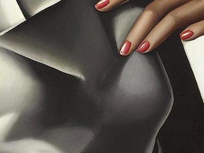 Фрагмент Portrait de Madame M