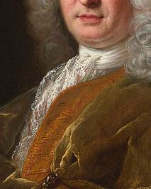 Фрагмент Portrait of a gentleman holding a cup of chocolate