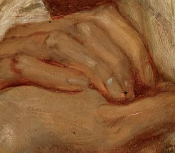 Фрагмент PORTRAIT OF A GIRL