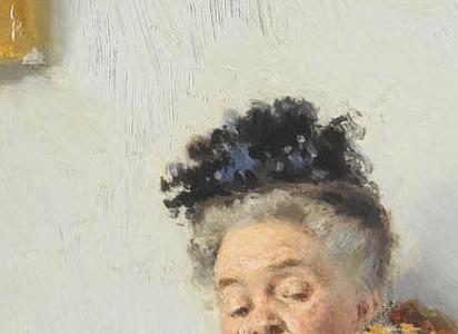 Фрагмент PORTRAIT OF A NOBLEWOMAN