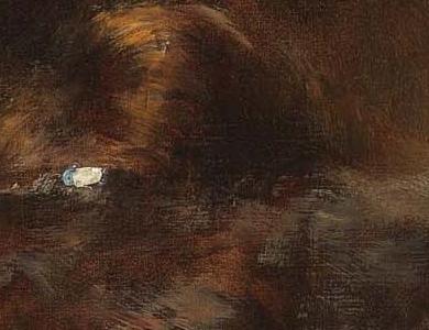 Фрагмент PORTRAIT OF A YOUNG GIRL