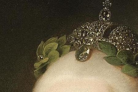 Фрагмент PORTRAIT OF CATHERINE II