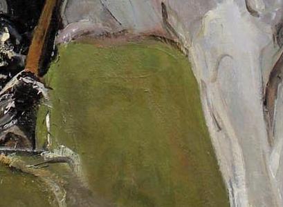 Фрагмент Портрет Юсупова на коне