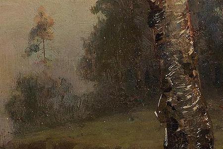 Фрагмент Поздний пейзаж